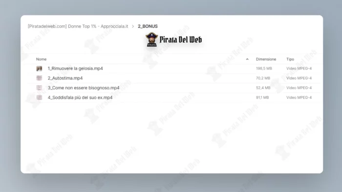 Donne Top 1% – Luca di Approcciala.it - immagine 4