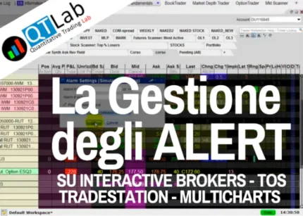 La Gestione degli ALERT – QTLab