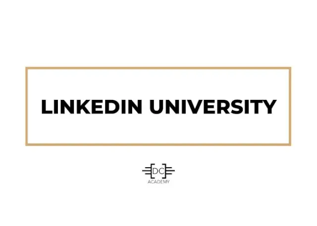 LinkedIn University - Davide Caiazzo LinkedIn University - Davide Caiazzo