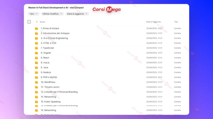 Master in Full Stack Development e AI – start2impact - immagine 2