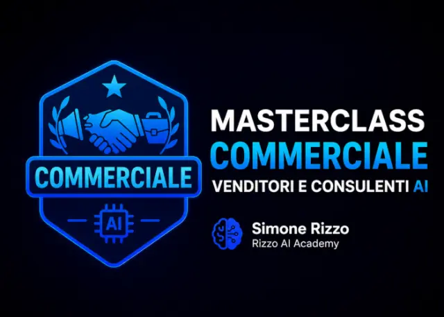 Masterclass Commerciale – Simone Rizzo