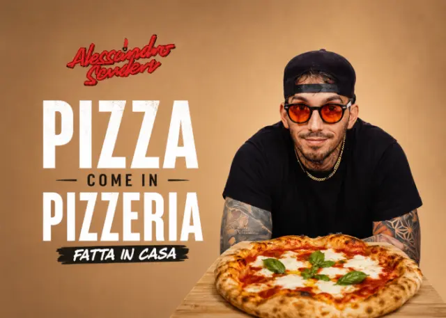 Pizza come in Pizzeria, Fatta in Casa – Alessandro Scudieri