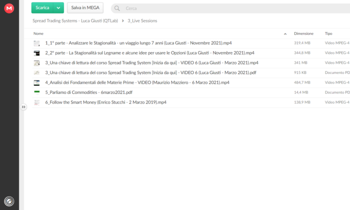 Spread Trading Systems – Luca Giusti (QTLab) - immagine 5
