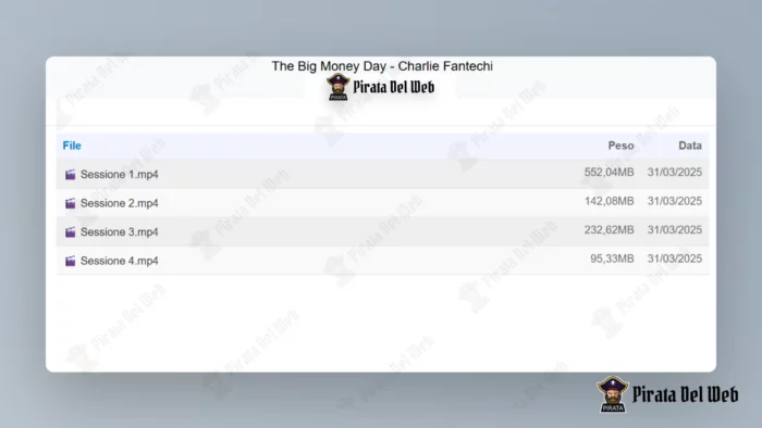 The Big Money Day – Charlie Fantechi - immagine 2